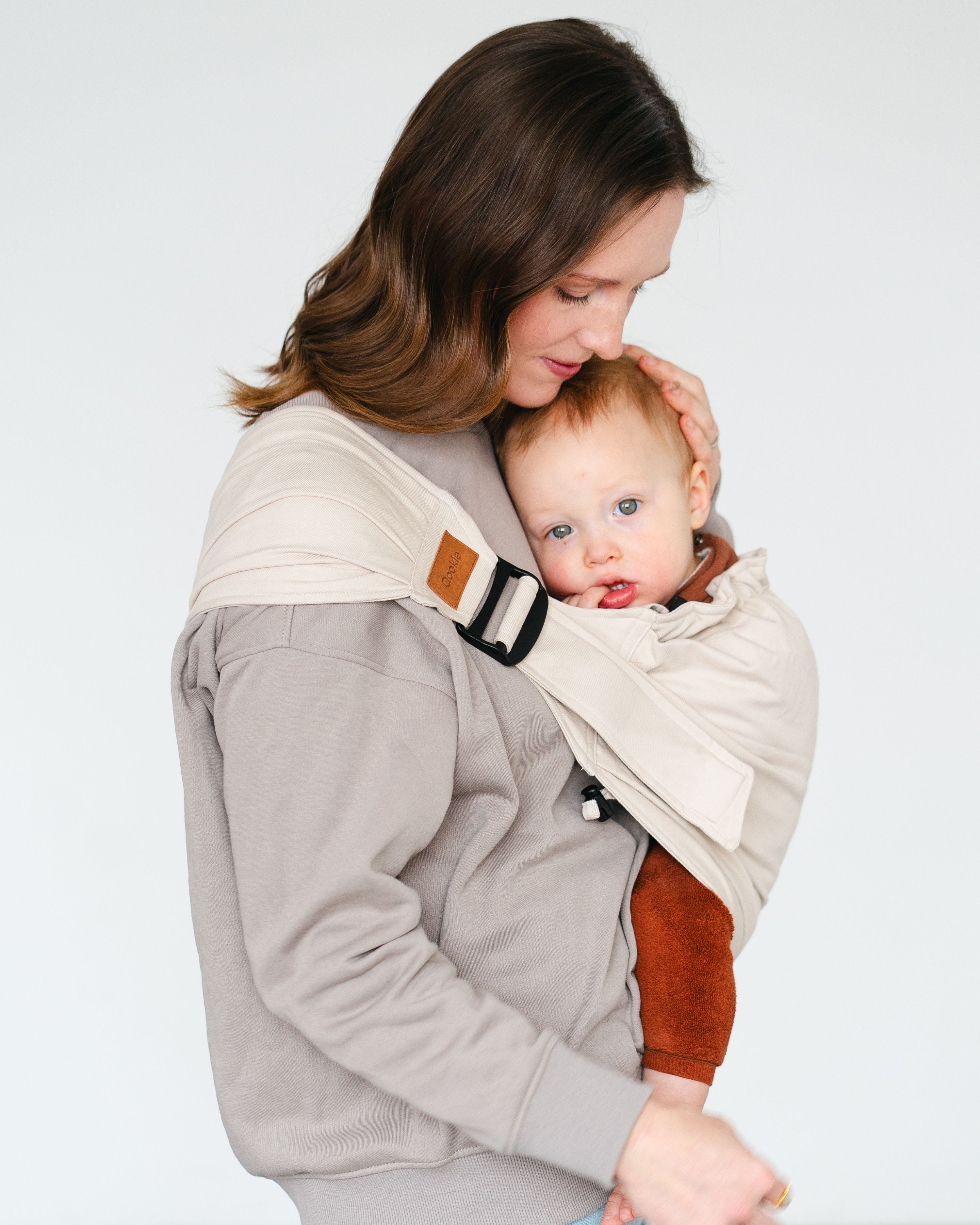 Qookie Go - Hip Carrier - Cream