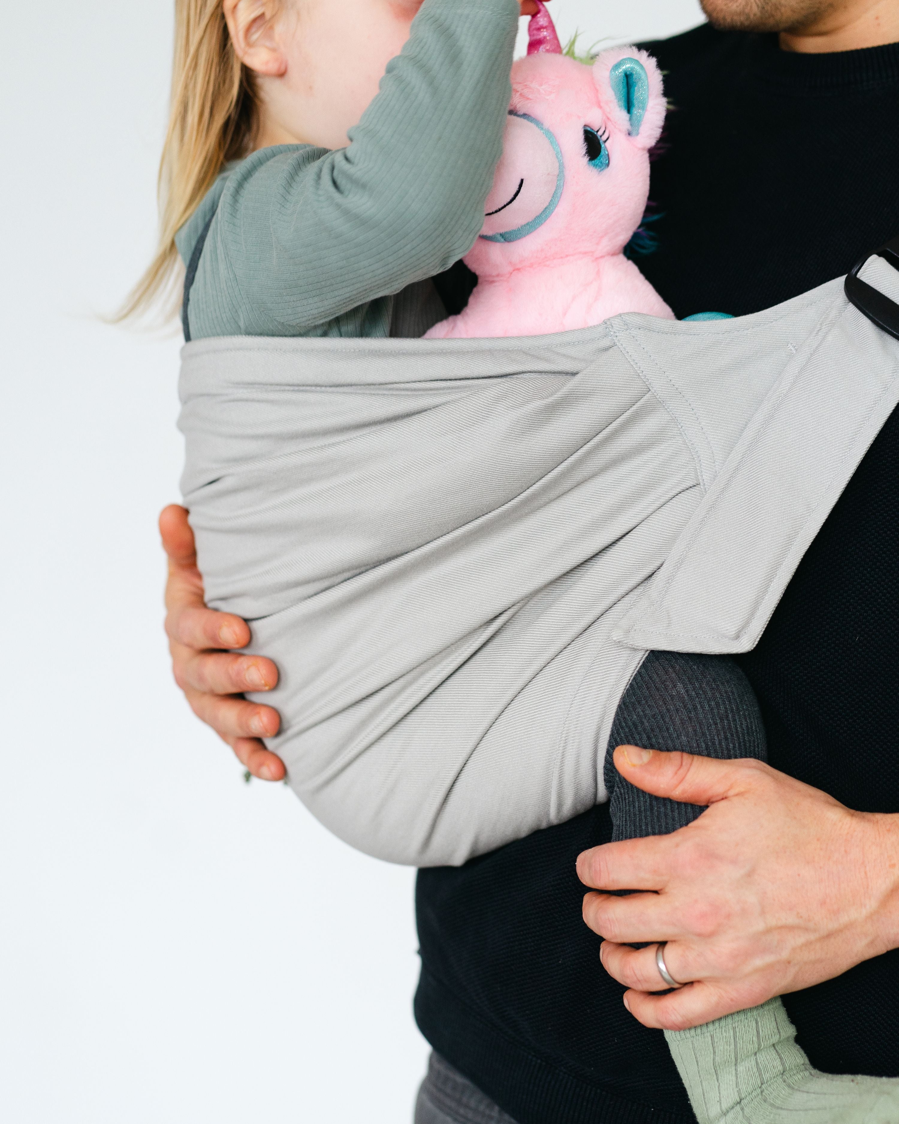 Qookie Go - Hip Carrier - Grey