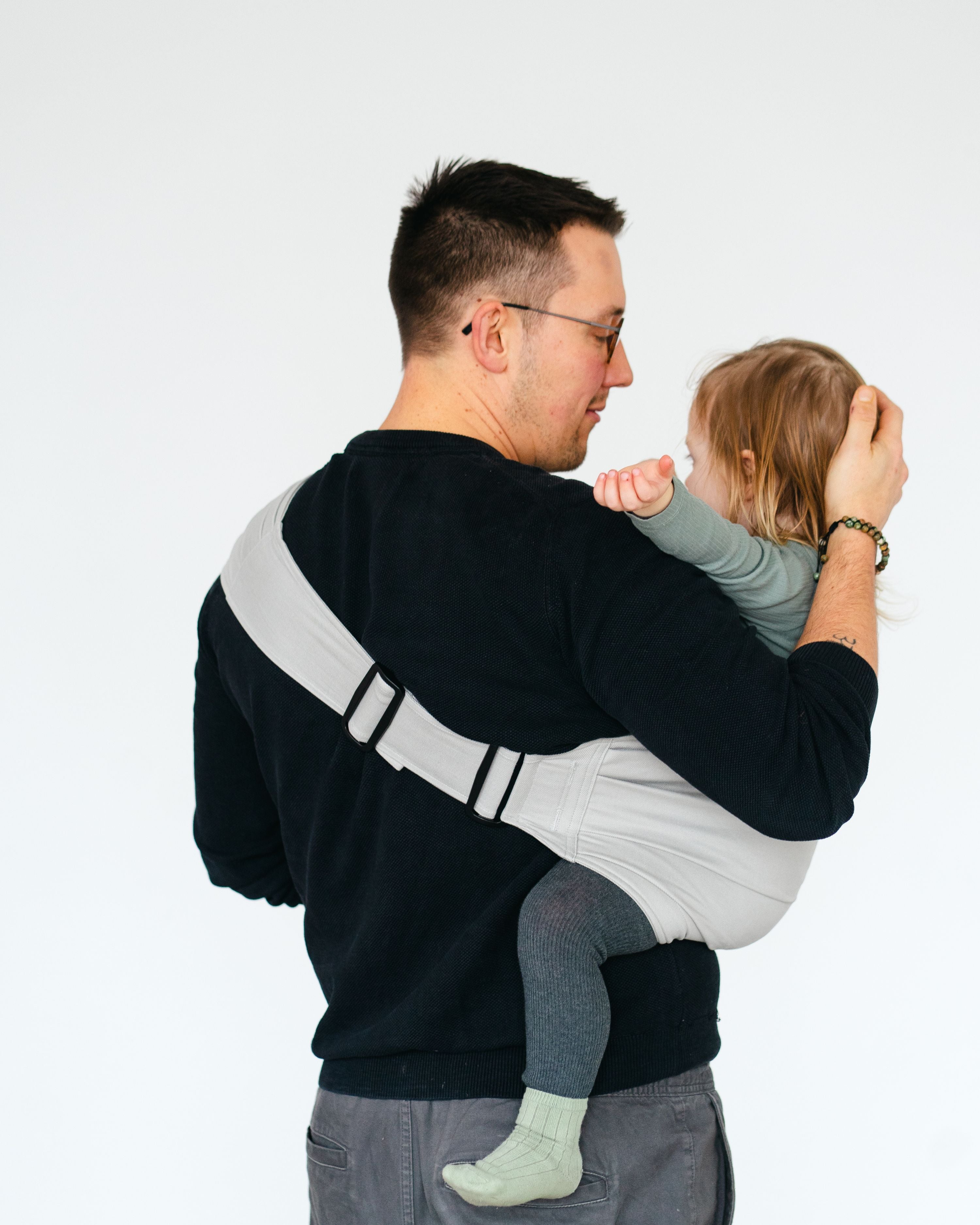 Qookie Go - Hip Carrier - Grey