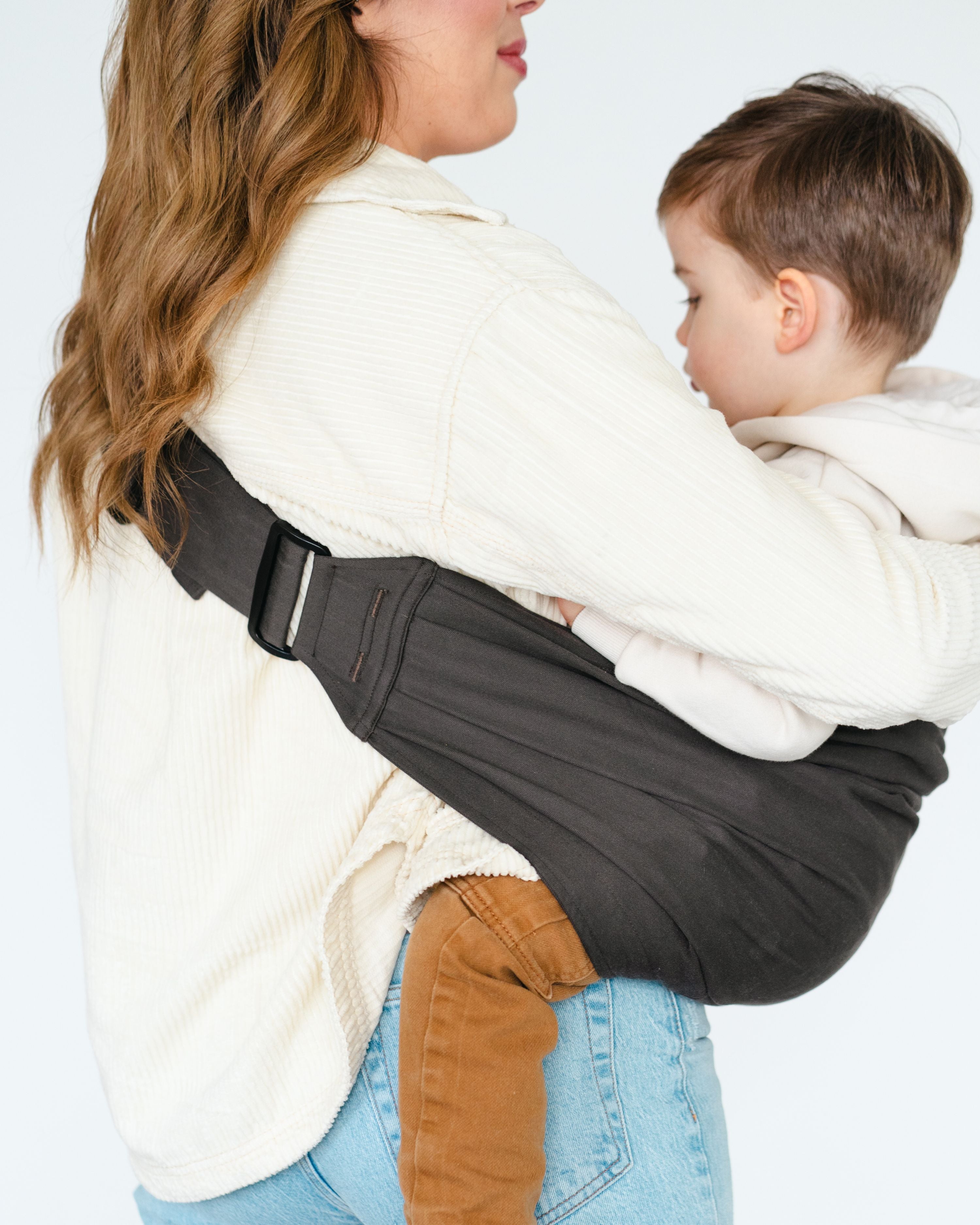 Qookie Go - Hip Carrier - Chestnut