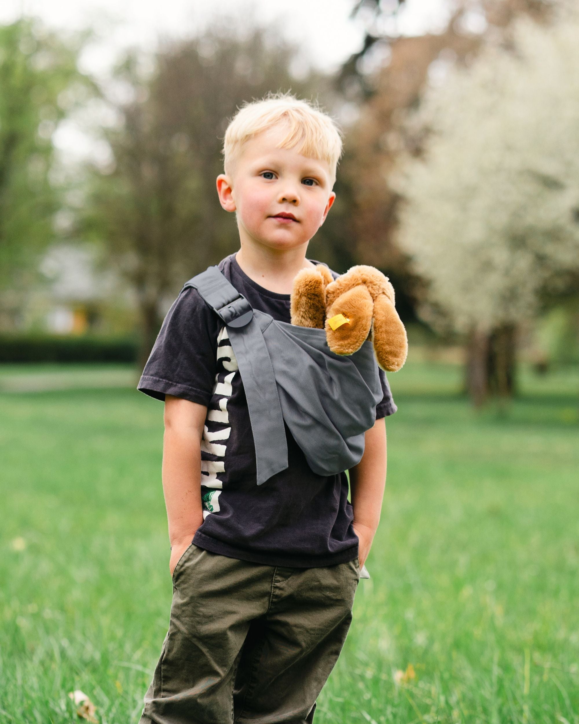 Qookie Mini Go - Doll Carrier - Slate