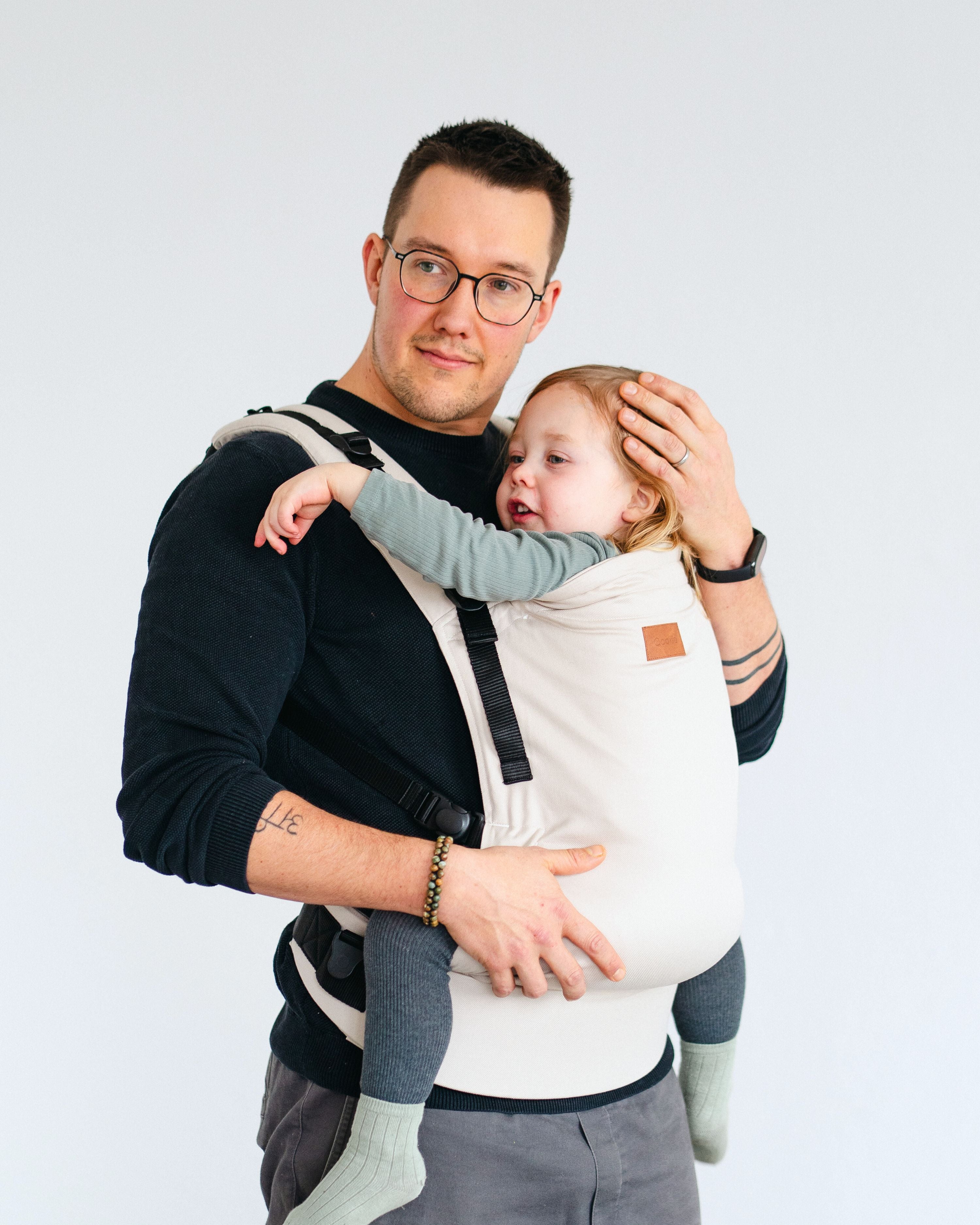 Qookie Ultimo - Toddler Carrier - Cream
