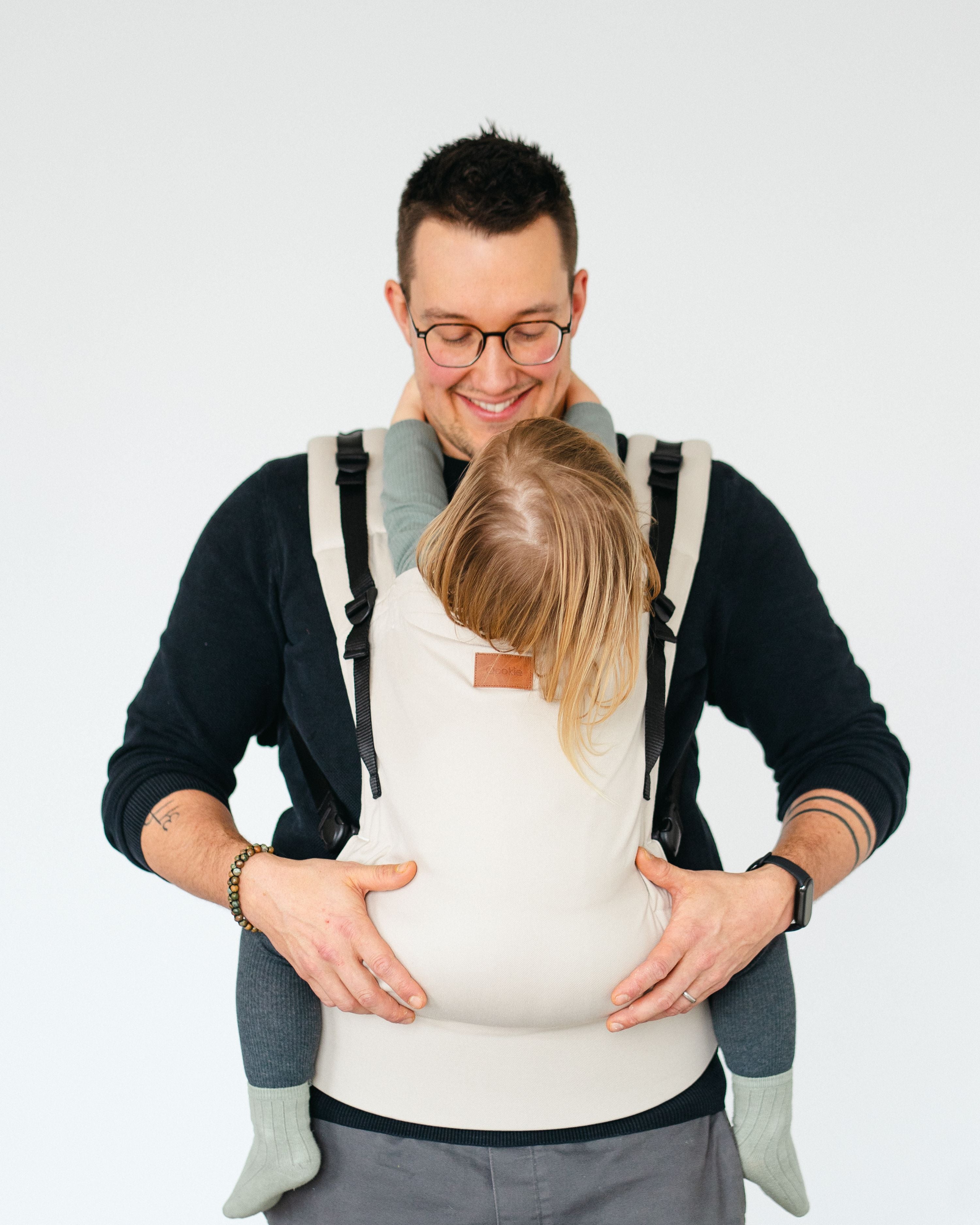Qookie Ultimo - Toddler Carrier - Cream