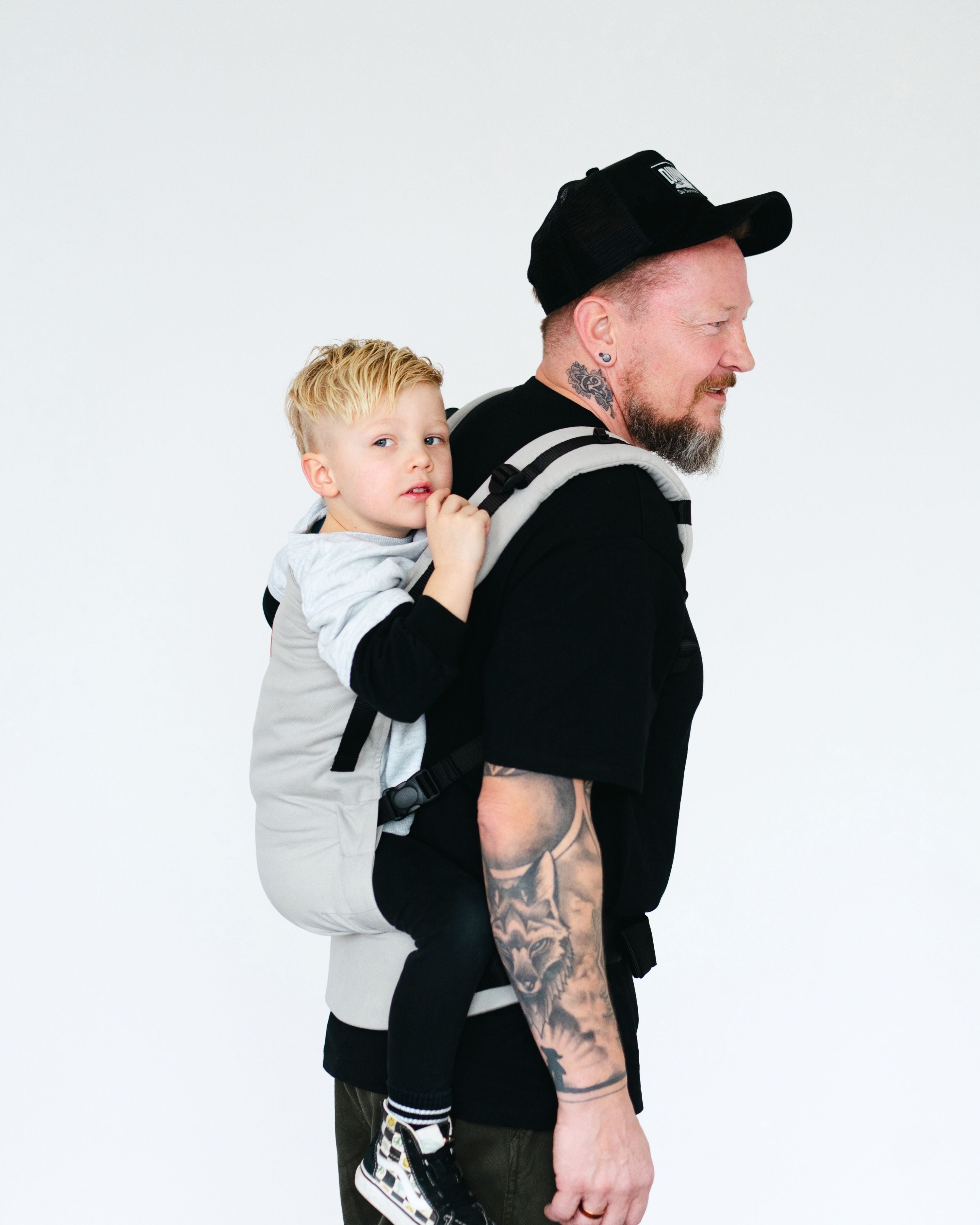 Qookie Ultimo - Toddler Carrier - Grey