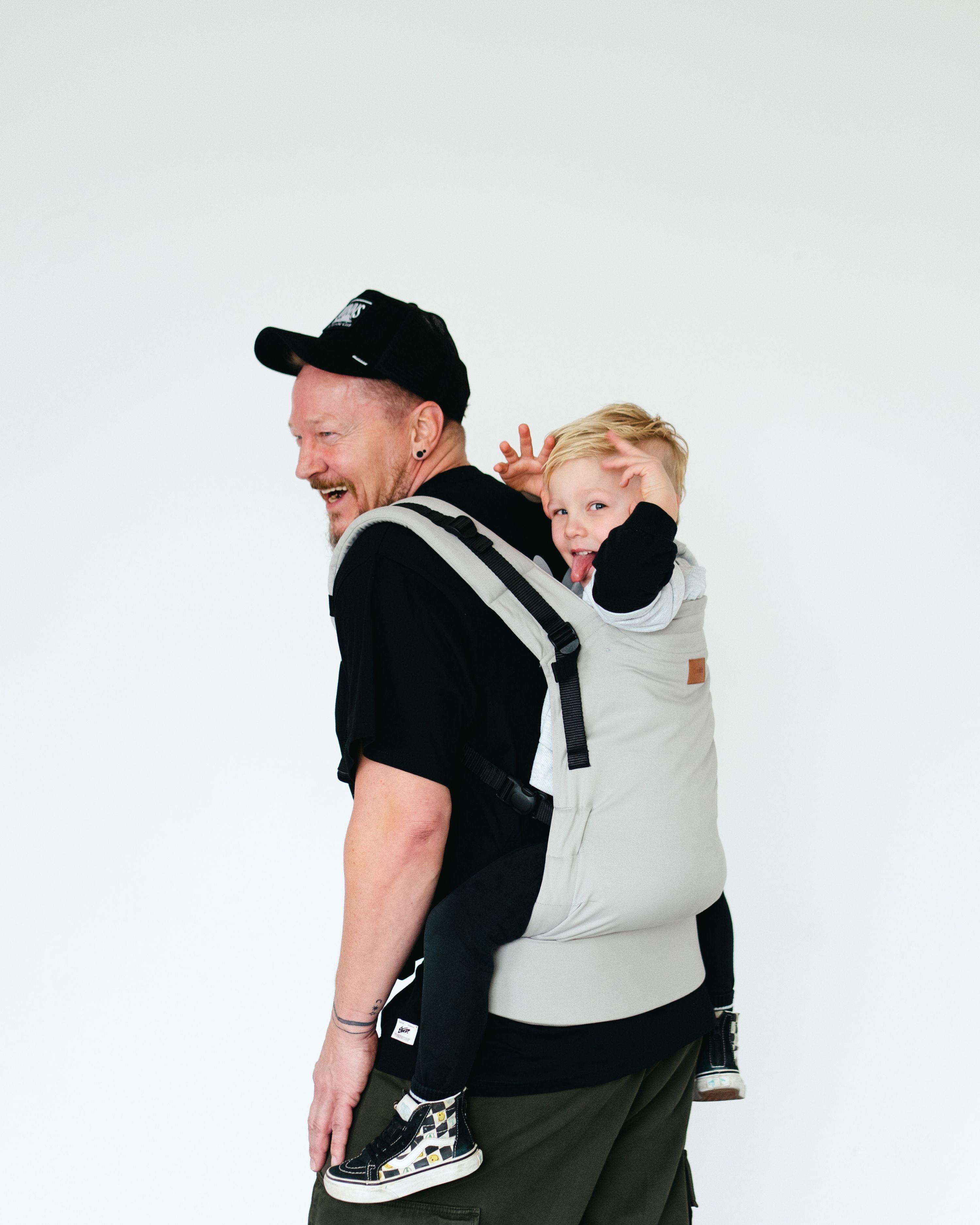Qookie Ultimo - Toddler Carrier - Grey