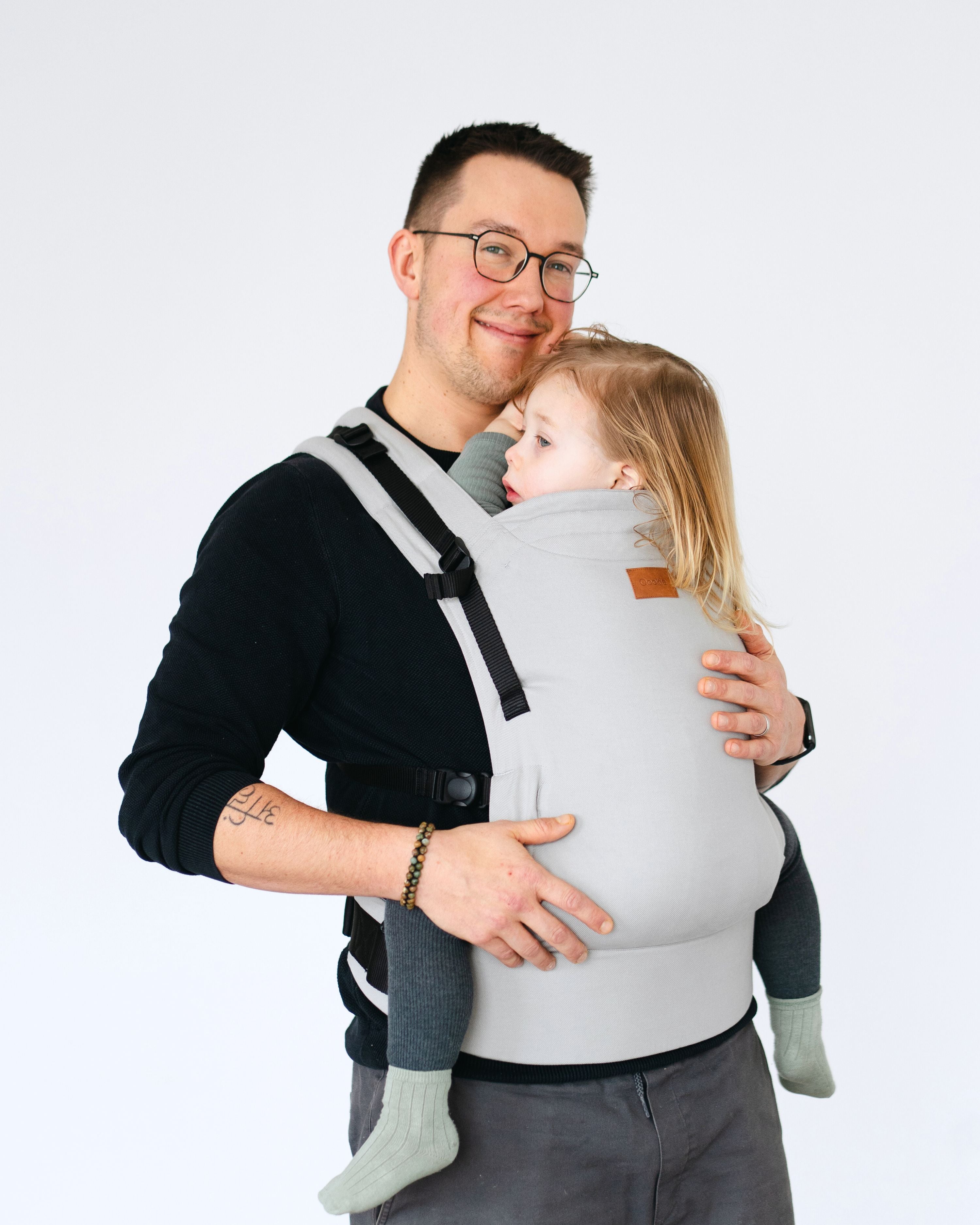 Qookie Ultimo - Toddler Carrier - Grey