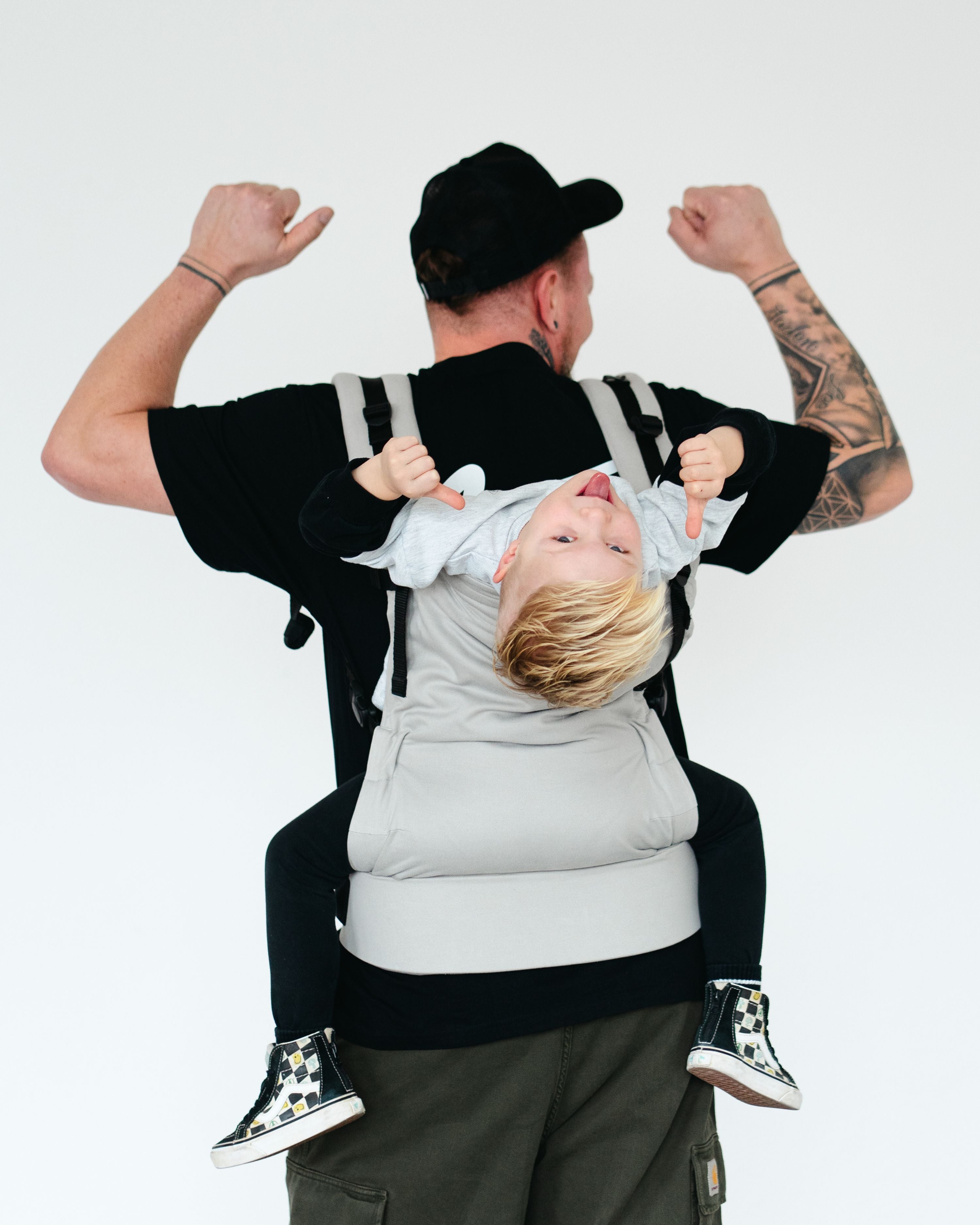 Qookie Ultimo - Toddler Carrier - Grey