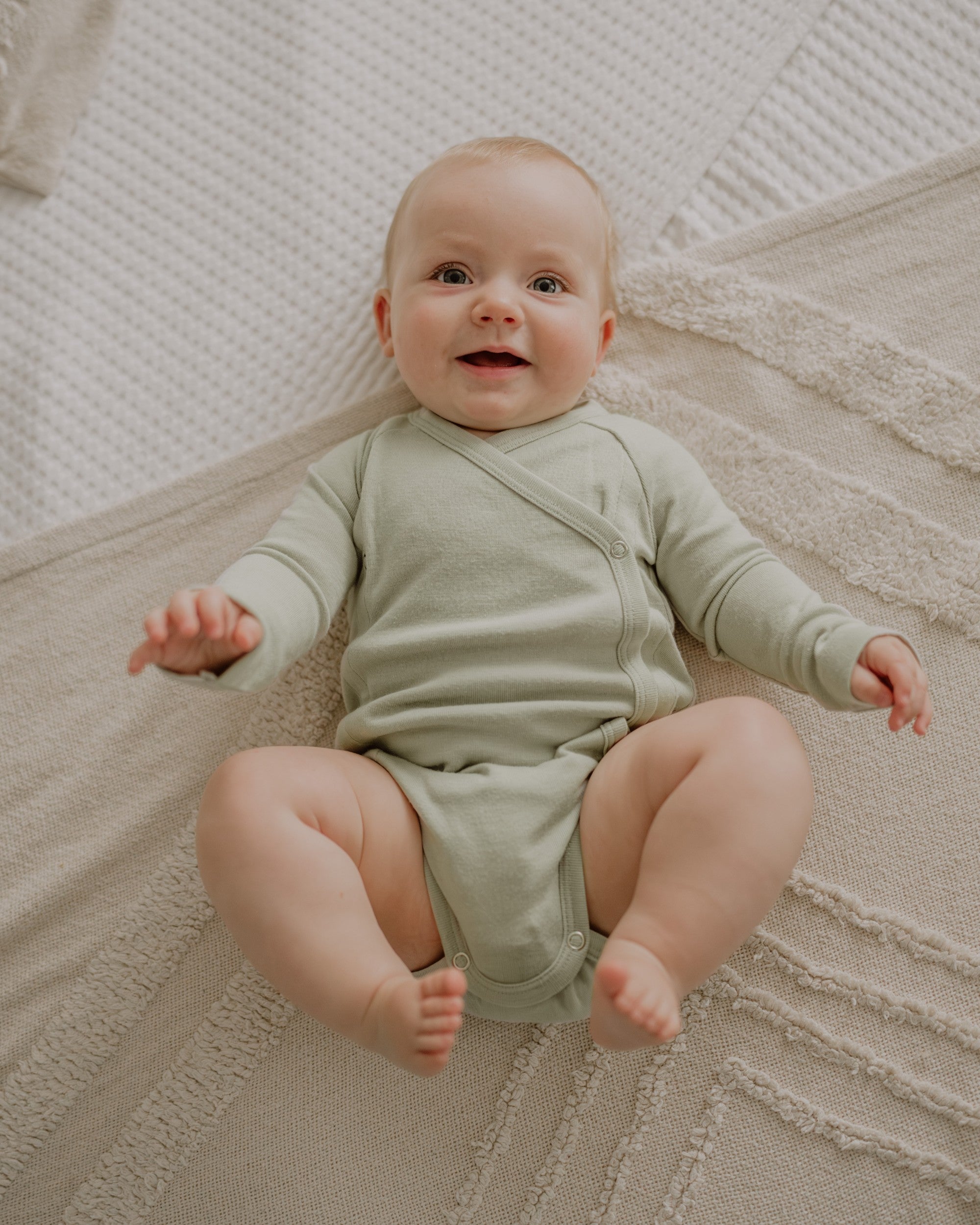 Wolle Seide Wickelbody - 3er Set