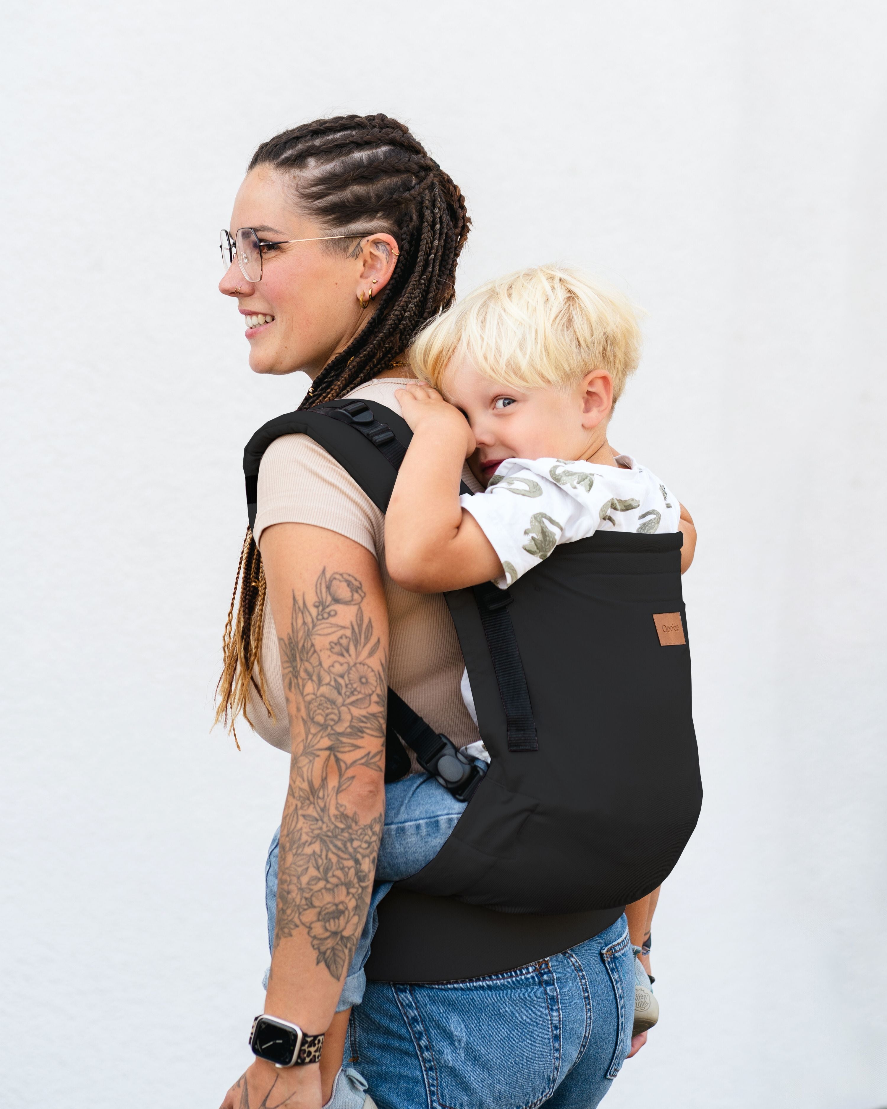 Qookie Ultimo - Toddler Trage - Black