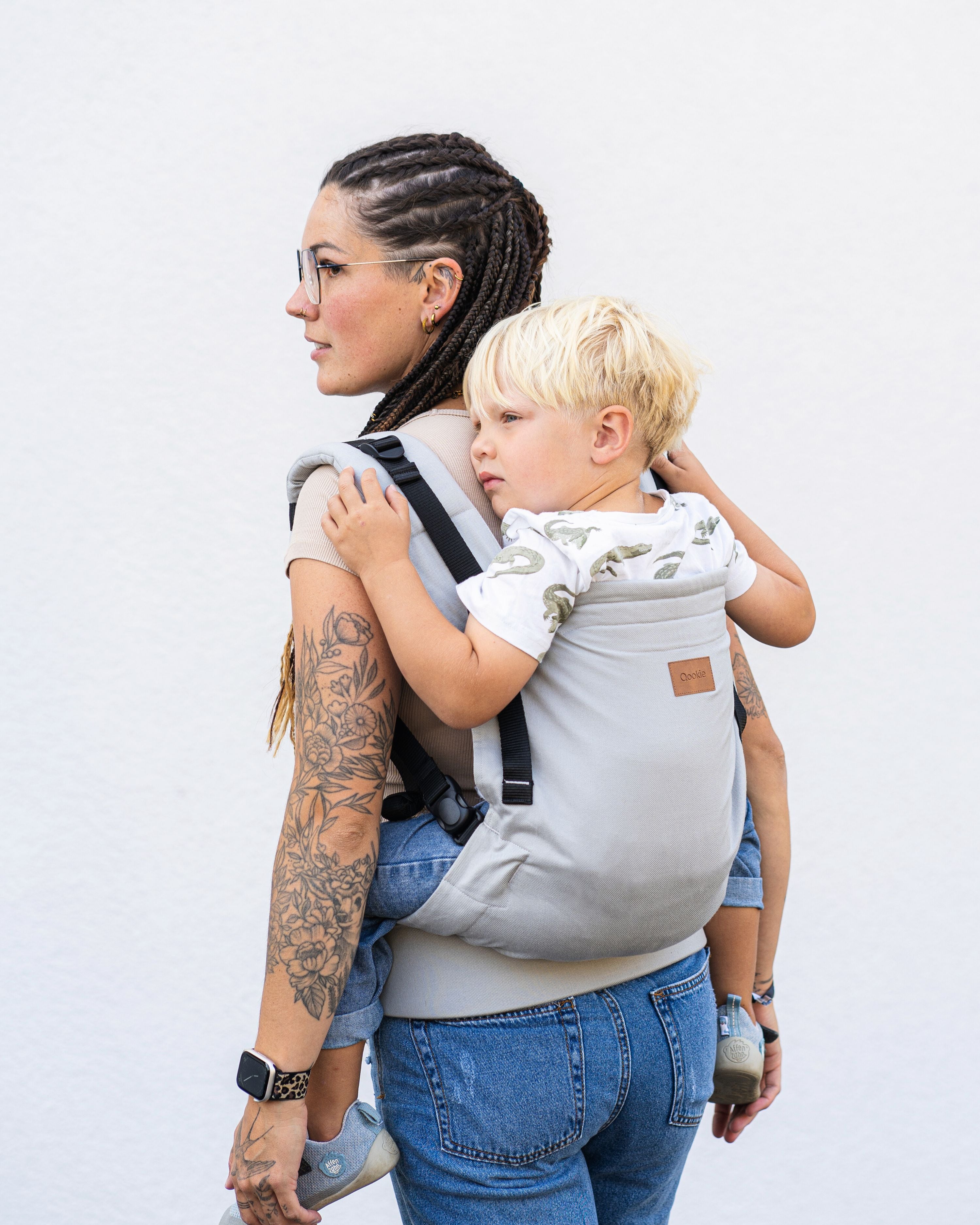 Qookie Ultimo - Toddler Trage - Grey