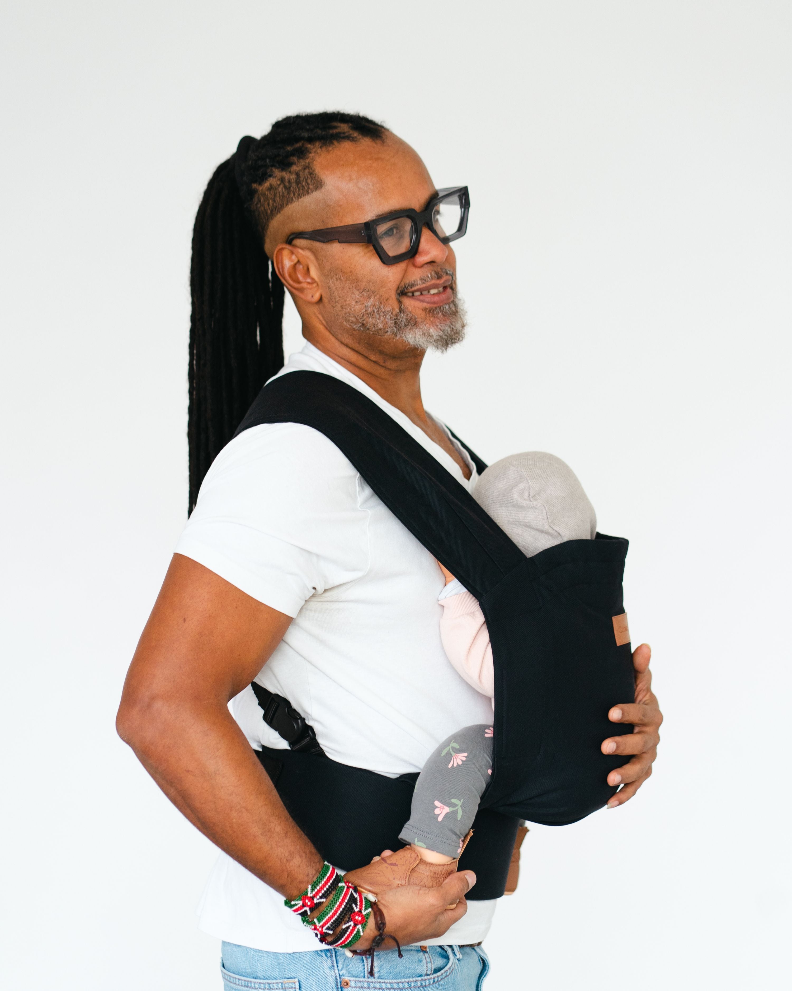 Qookie Carrier Vario - Boucle complète - Noir