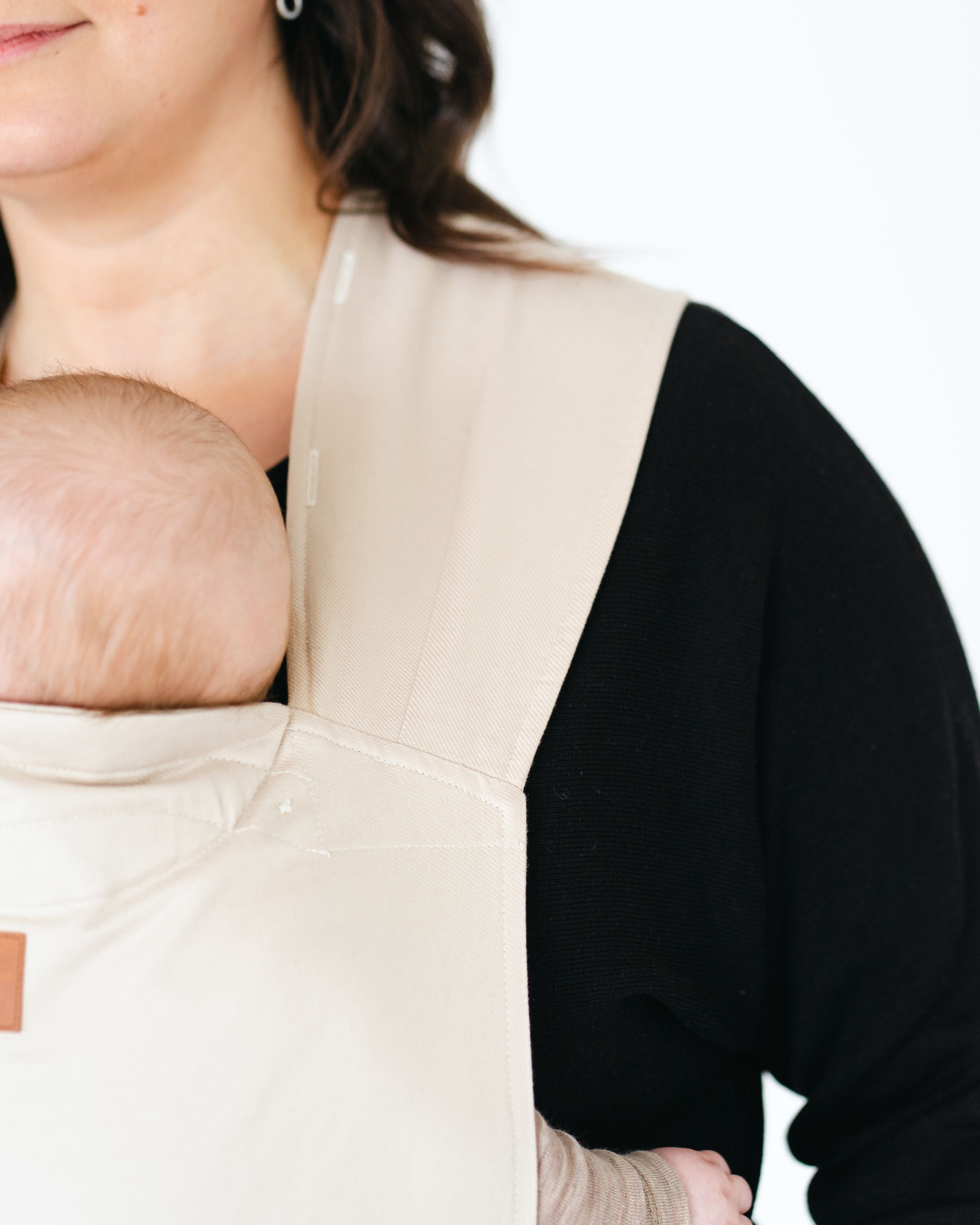 Qookie Carrier Vario - Full Buckle - Cream
