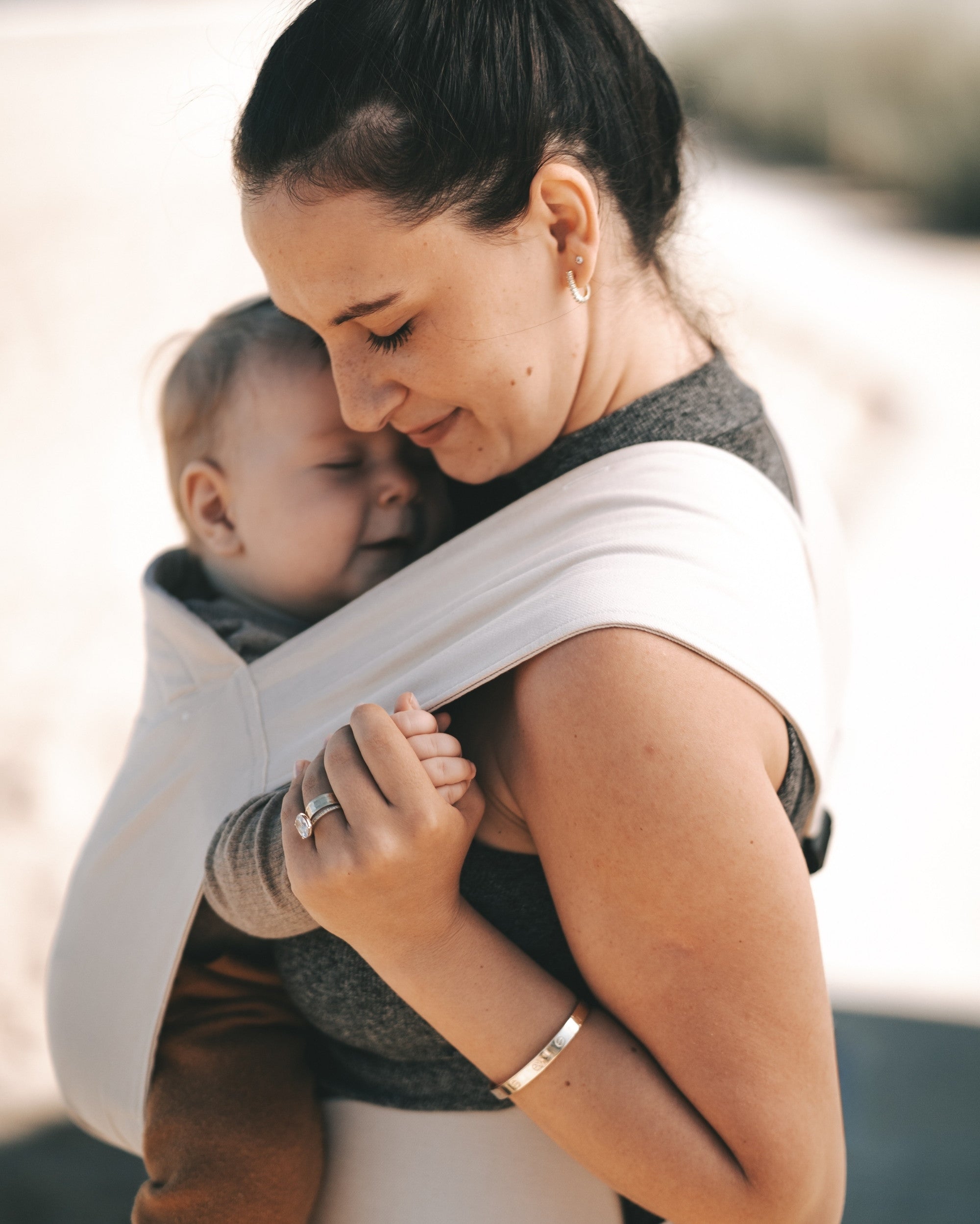 Qookie Vario - Full Buckle Babytrage - Ruby