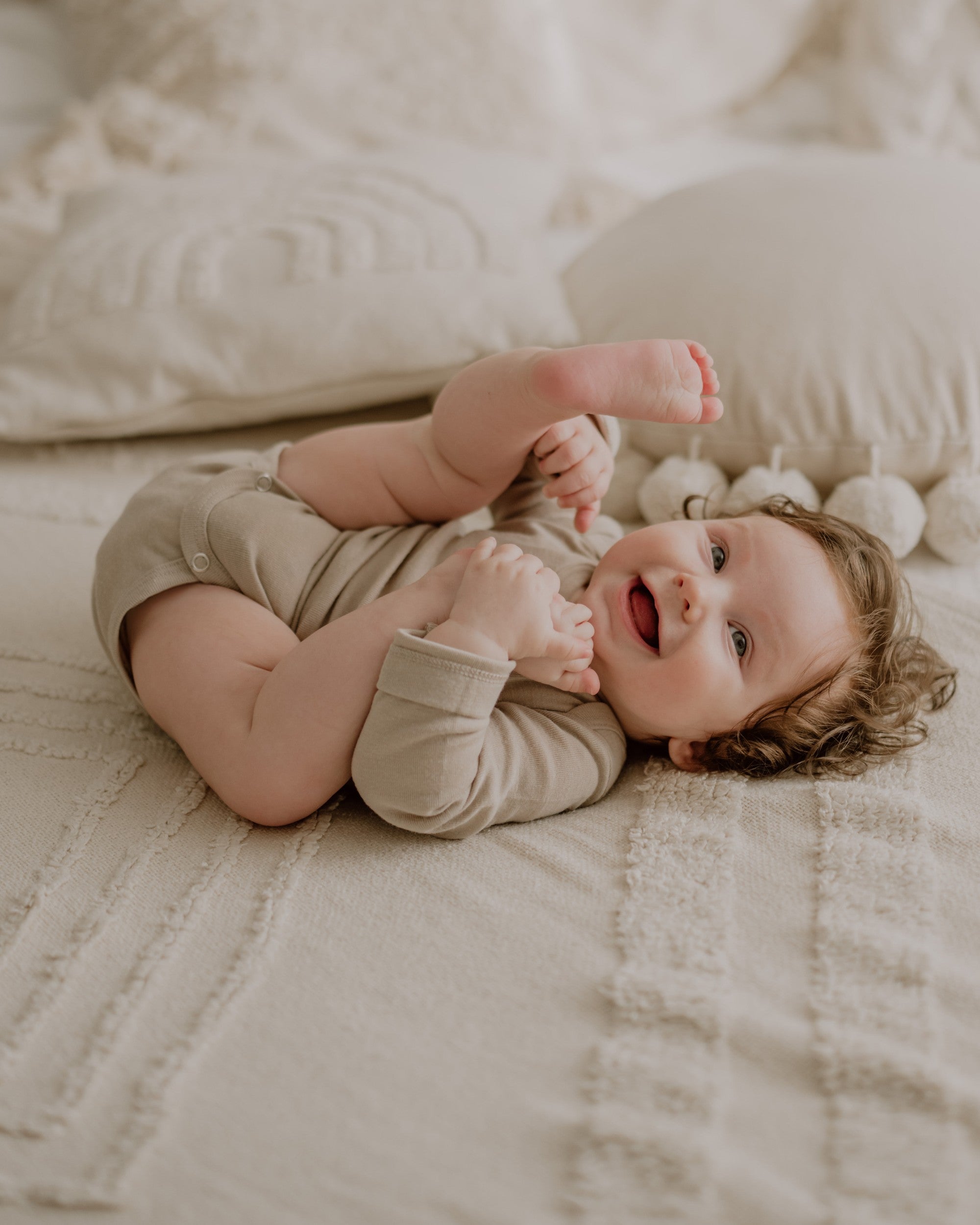 Wolle Seide Body - Clay