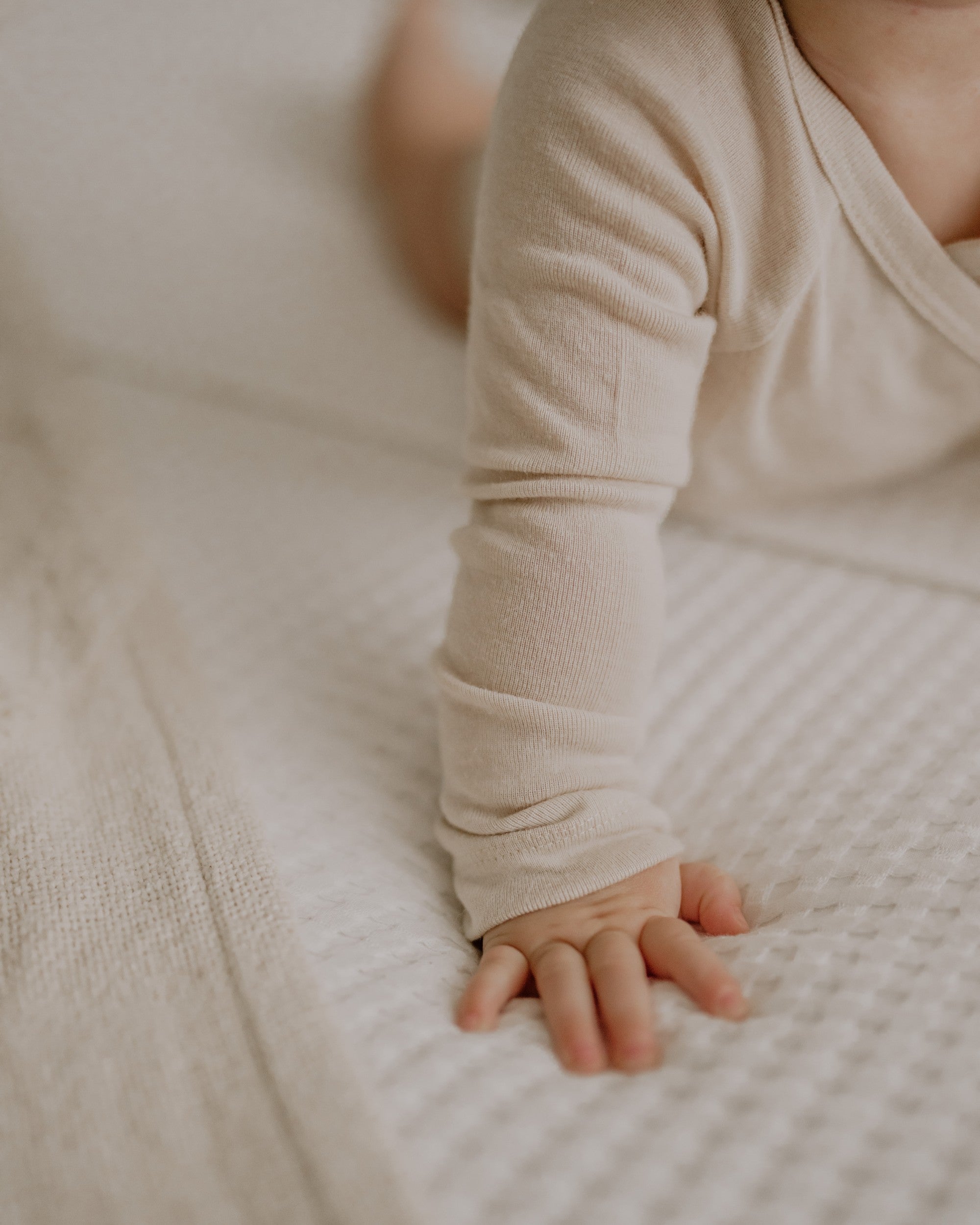 Wolle Seide Wickelbody - 3er Set