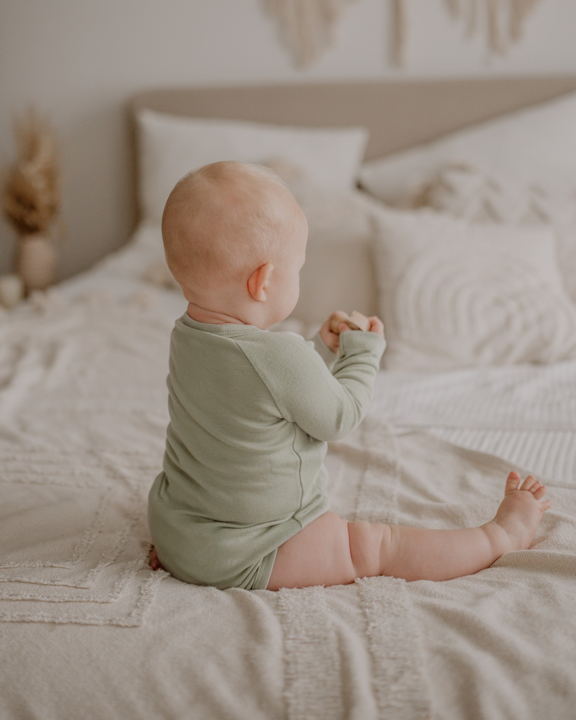 Wolle Seide Wickelbody - 3er Set